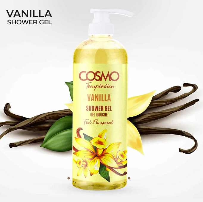 Gel de duș Cosmo Vanilla 1000ml