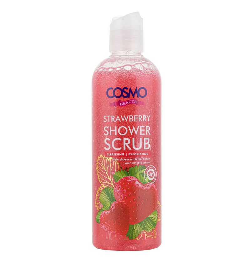 Scrub de duș Cosmo Beaute Strawberry 1000ml