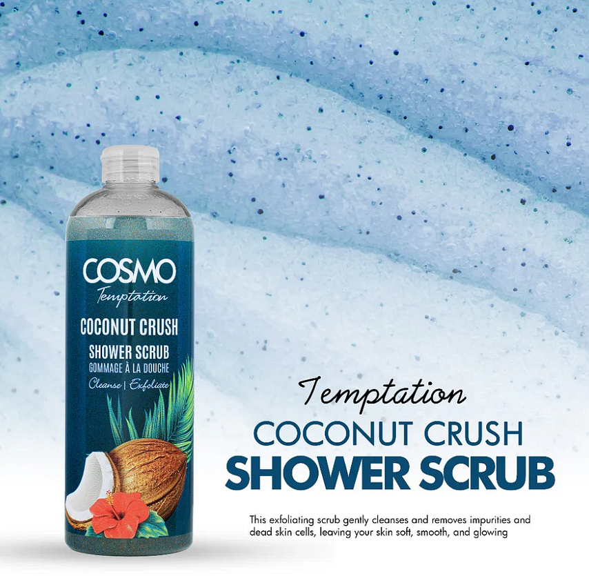 Scrub de duș Cosmo Coconut Crush 1000ml