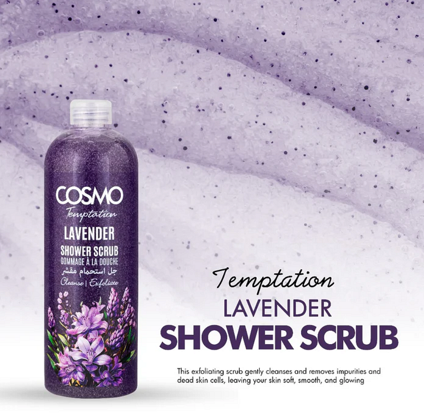 Scrub de duș Cosmo Lavender 1000ml