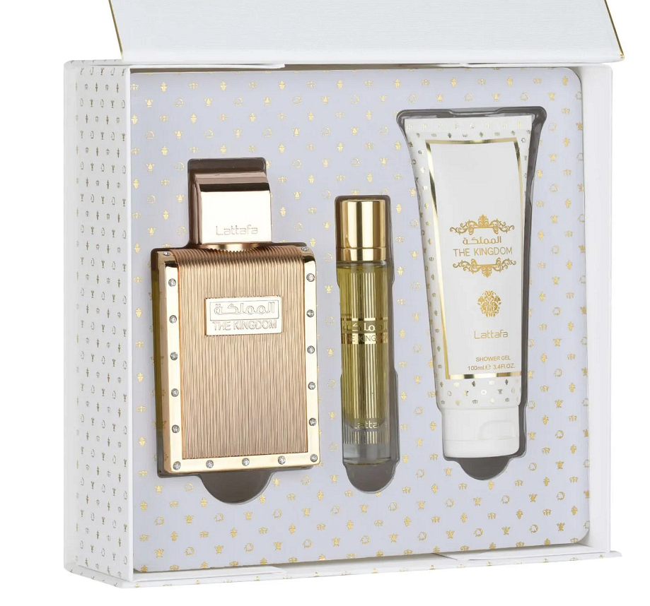 Lattafa Kingdom for man Gift Set