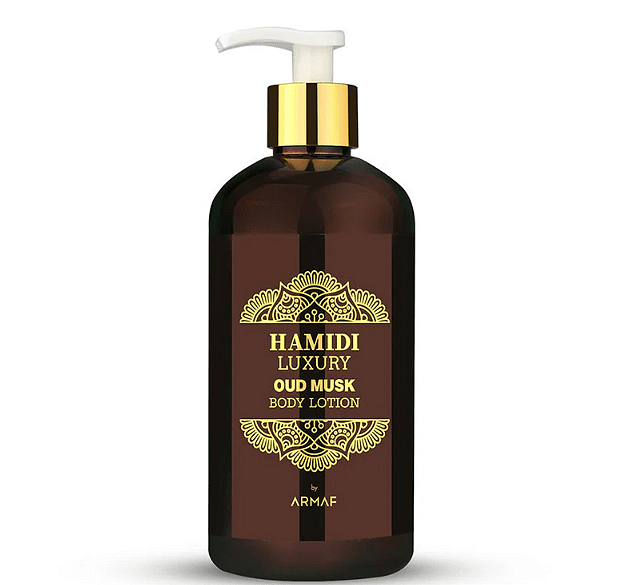 Loțiune de corp parfumată cu Oud Musk 500ml