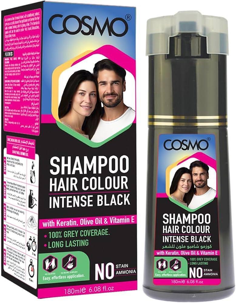 Șampon colorant Cosmo Intense Black 180ml