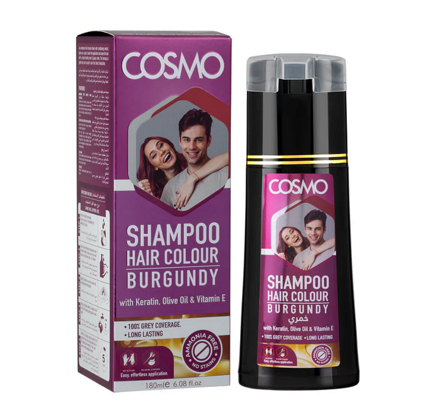 Șampon colorant Cosmo Burgundy
