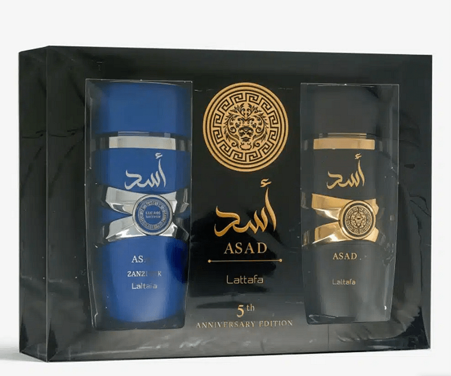 Set Lattafa Asad + Asad Zanzibar Ediție Aniversară de 5 ani