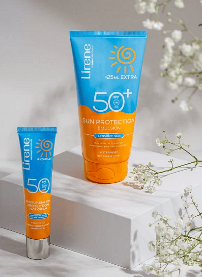 Cremă de protecție solară pentru față Lirene 40 ml